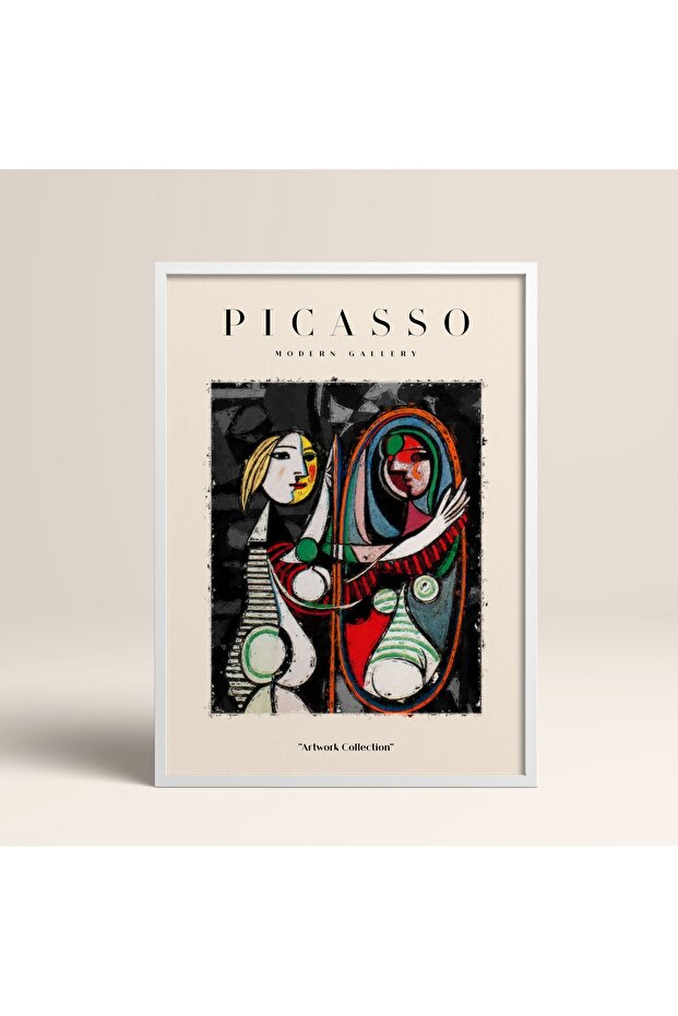 Framed Picasso Modern Gallery Abstract Artwork Collection Painting