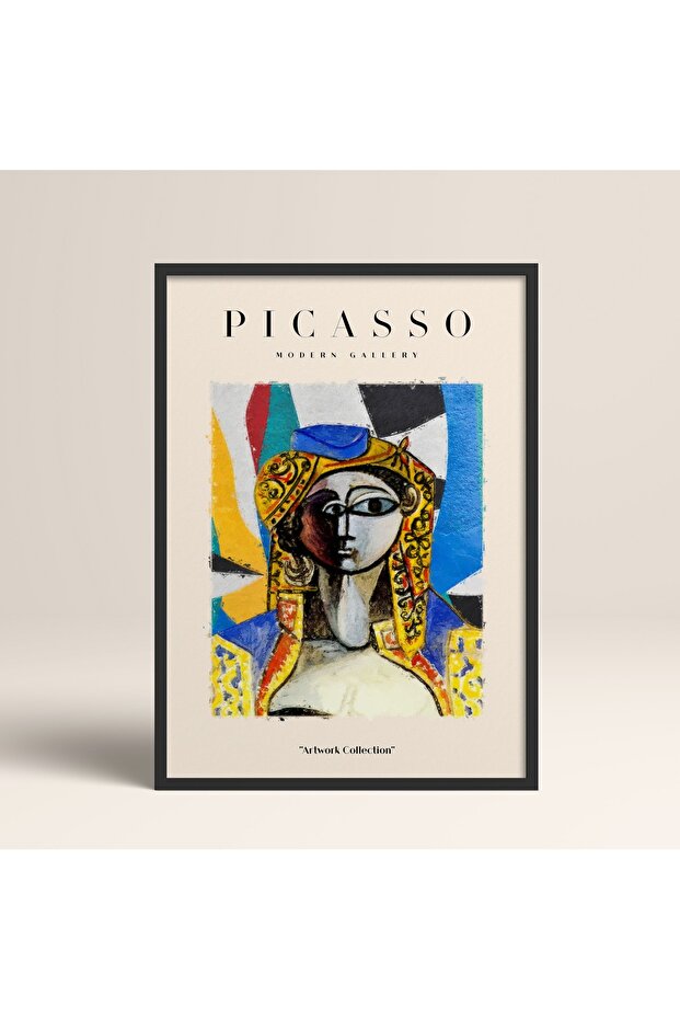 Framed Picasso Modern Gallery Abstract Artwork Collection Painting