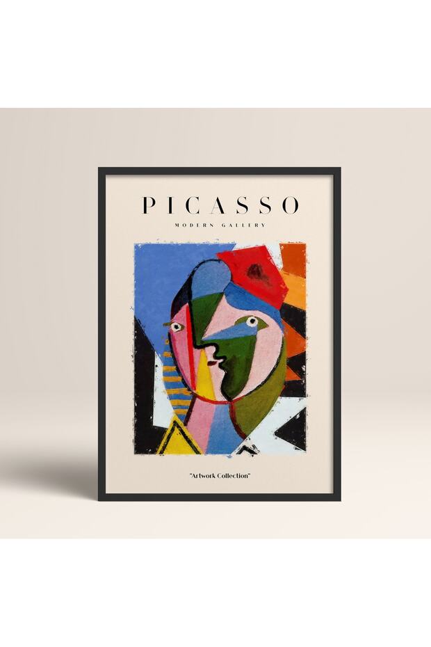 Framed Picasso Modern Gallery Abstract Artwork Collection Painting