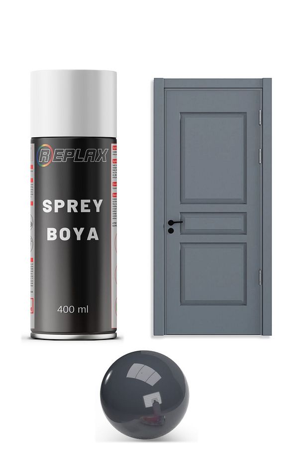 Gri Amerikan Kapı Sprey Boyası 400 Ml. - 1