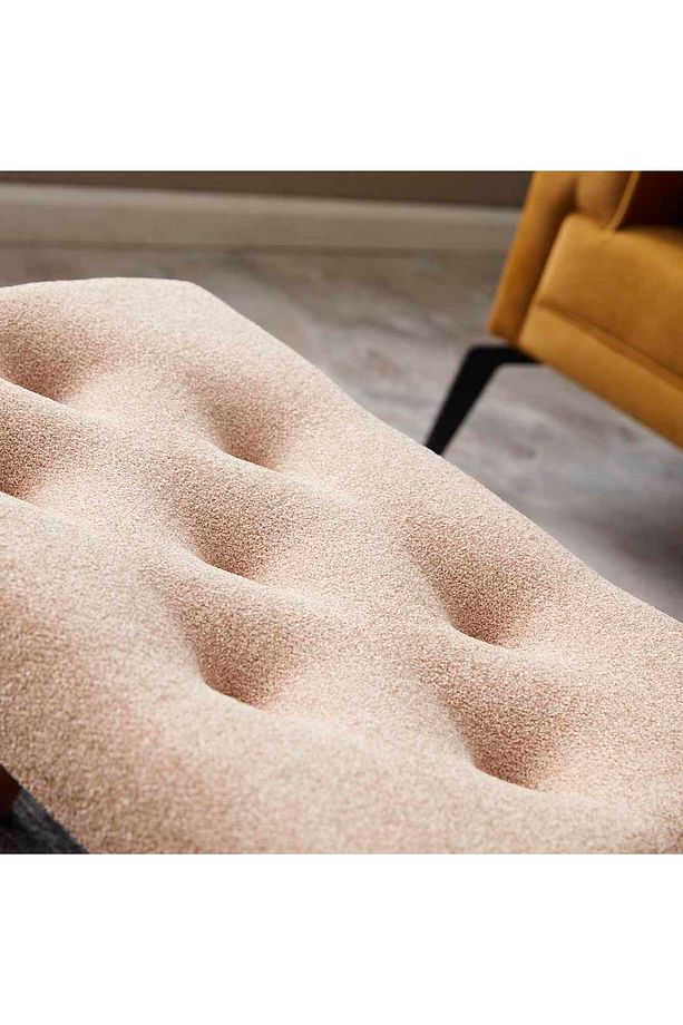 Masif Ayaklı Bench - Bej - 5