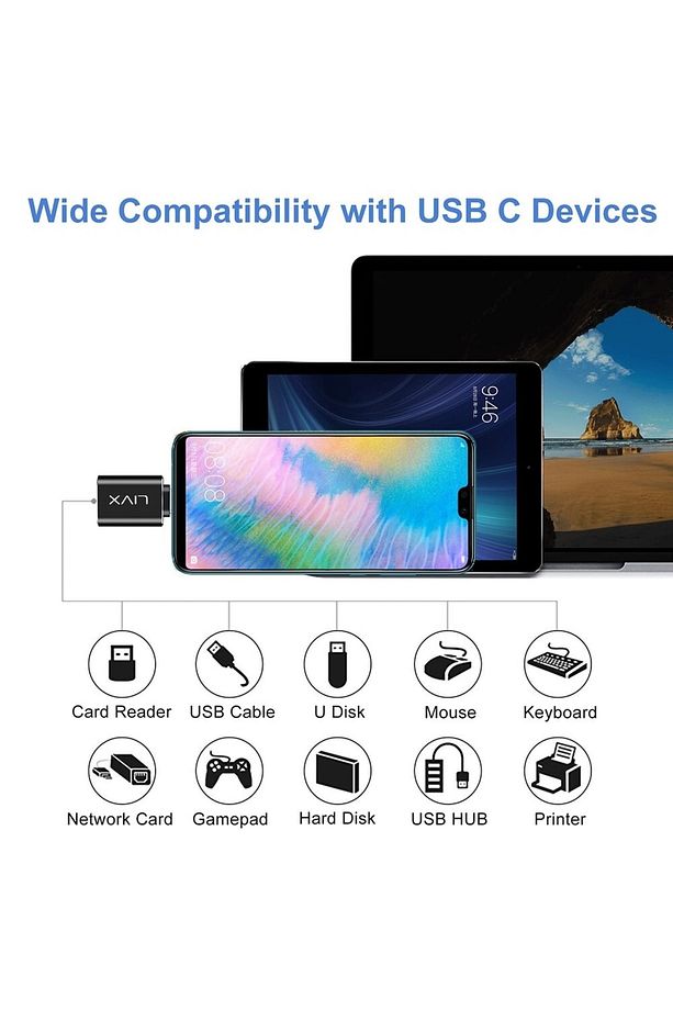 Usb 3.1 To Type-c 10gbps 3a Hızlı Şarj Ve Data Aktarımı Çevirici Dönüştürücü Otg Adaptör Otgcz - 3