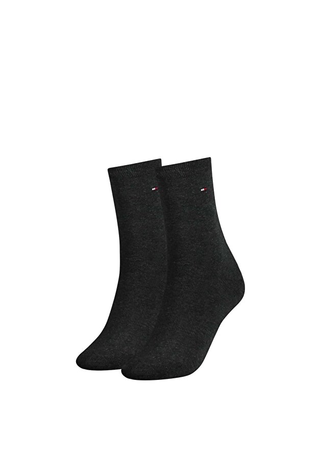 2'li Paket Damen Socken - Strümpfe الكلاسيكية، einfarbig