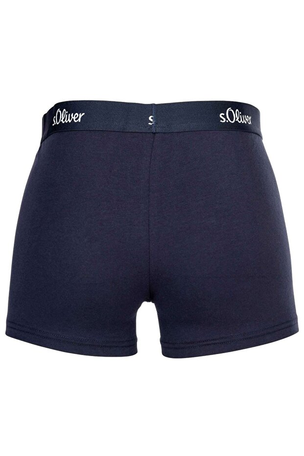 Men's boxer shorts, 3-pack - boxer briefs, cotton stretch - 3