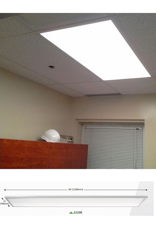 60x120 Slim Panel, 6500k, Beyaz Işık, 3mm Kalınlık, Dev Aydınlatma,homojen Işık, Ofis Led Aydınlatma - 4