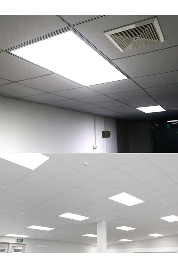 60x120 Slim Panel, 6500k, Beyaz Işık, 3mm Kalınlık, Dev Aydınlatma,homojen Işık, Ofis Led Aydınlatma - 7