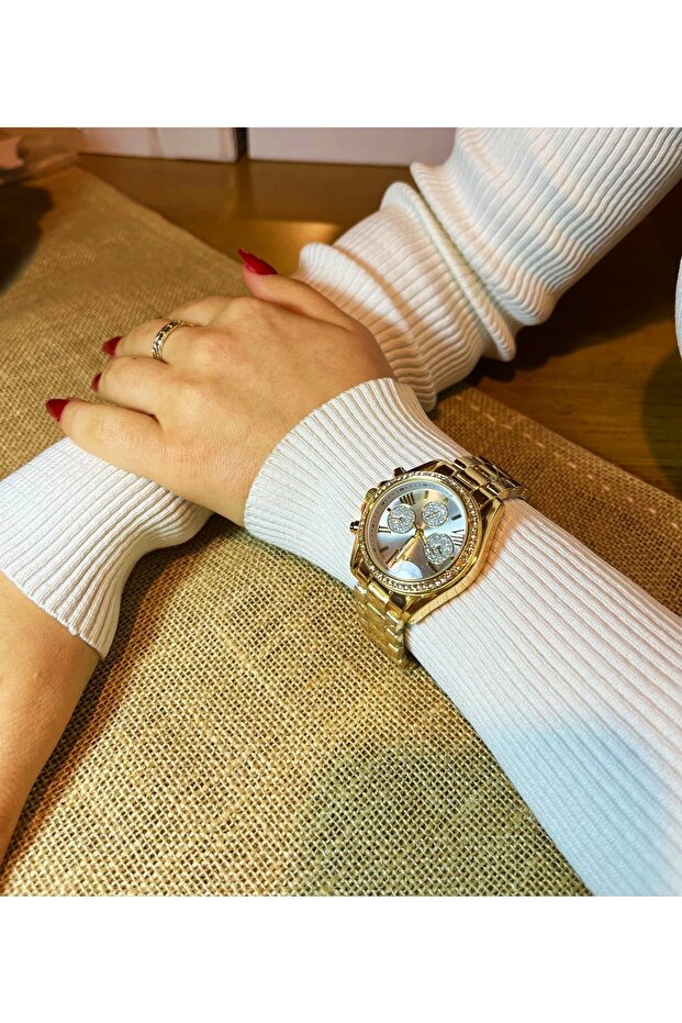 Taşlı Kadın Kol Saati - 3