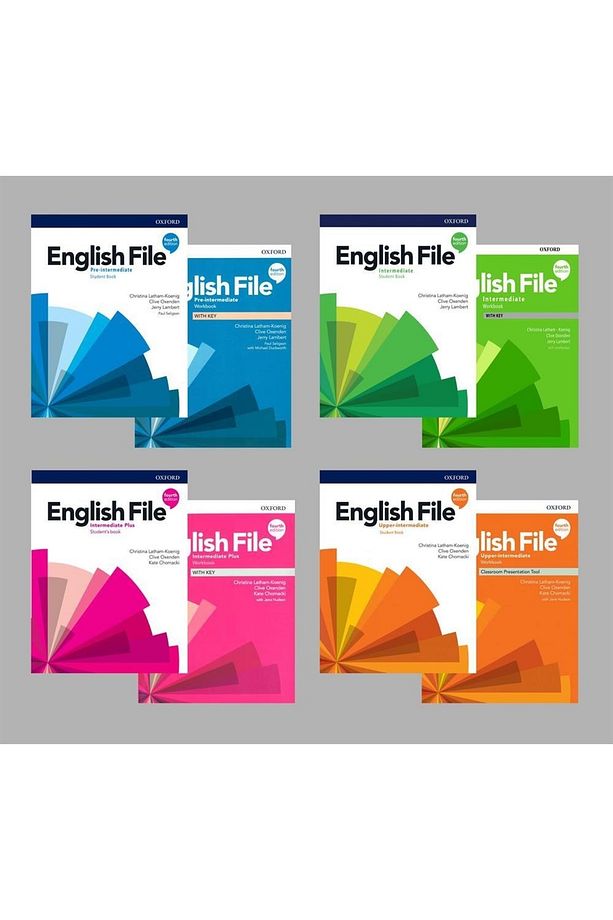 English File 4th Pre+intermediate+plus+upper Student's Book- Workbook (access Code Vardır) (4lü Set) - 1