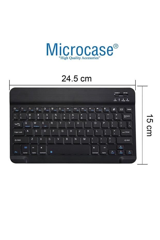 Tab M10 Plus 3.nesil Uyumlu Tb125fu 10.61 Bluetooth Klavye+mouse+tablet Standı - Al2765 - 4
