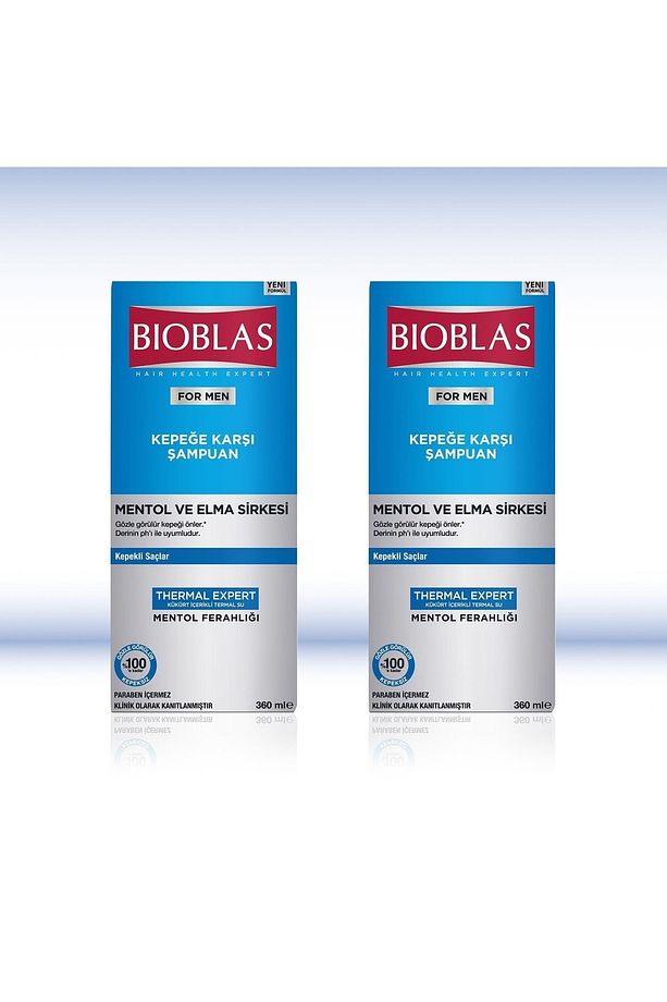 Bıoblas Kepek Karsıtı For Men Sampuan 360 ml X 2 Adet - 1