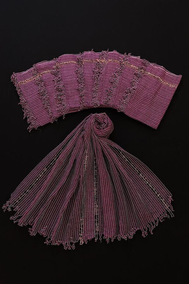 Damson Bridesmaid Shawl, Convoy Ornament, Henna Ornament, Gift Distributable Scarf 10 Pcs