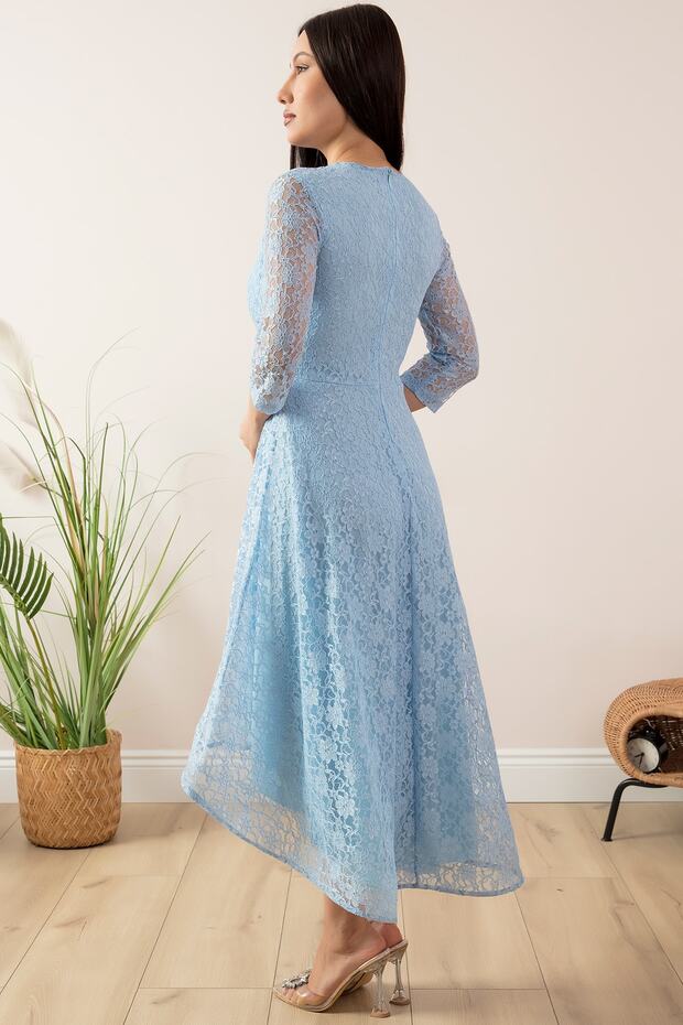 Julia 13274 Dantel Elbise - 7