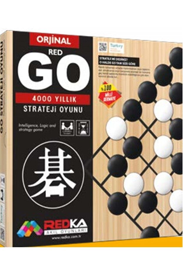 Red Go 4000 Years Strategy Game - Adult