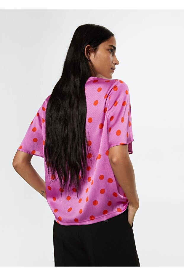 Puantiyeli Bluz - 3