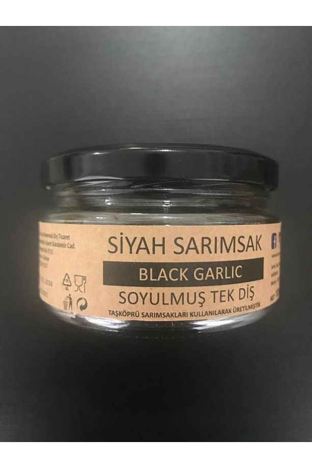 Siyah Sarımsak Soyulmuş Tek Diş 120 Gram - 1