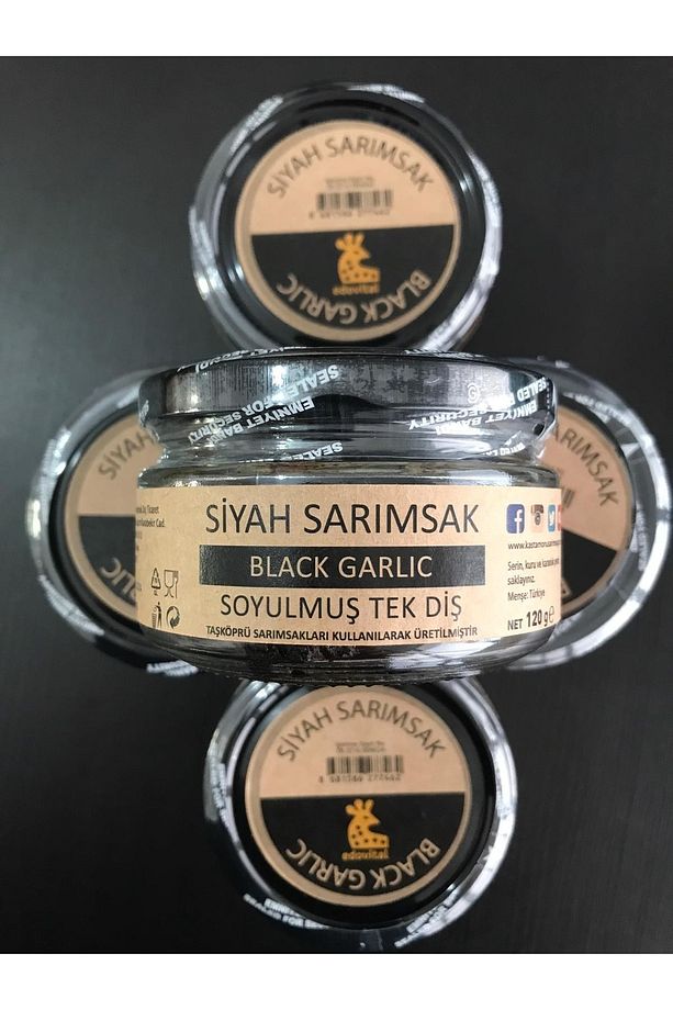 Siyah Sarımsak Soyulmuş Tek Diş 120 Gram - 3