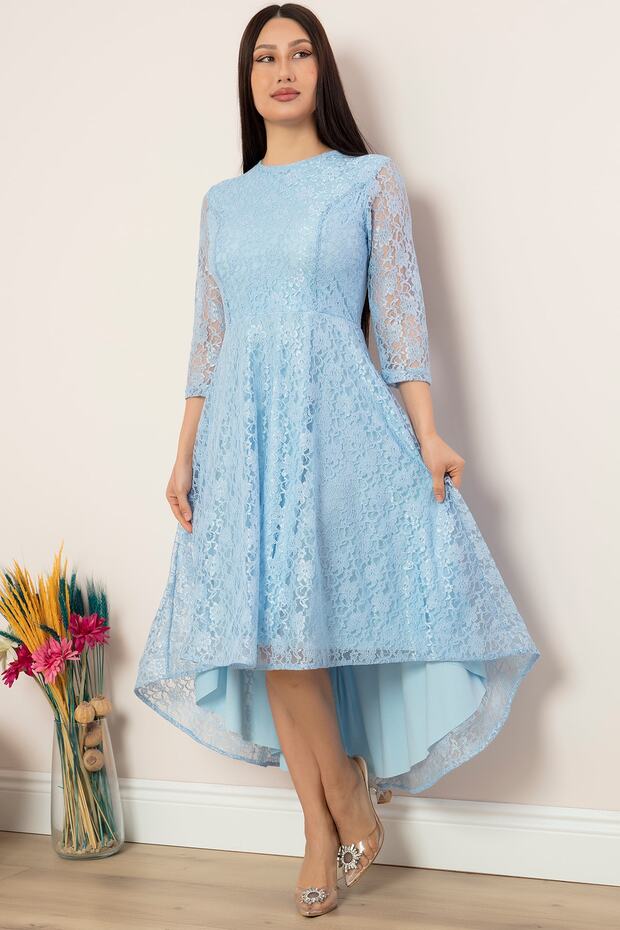 Julia 13274 Dantel Elbise - 4