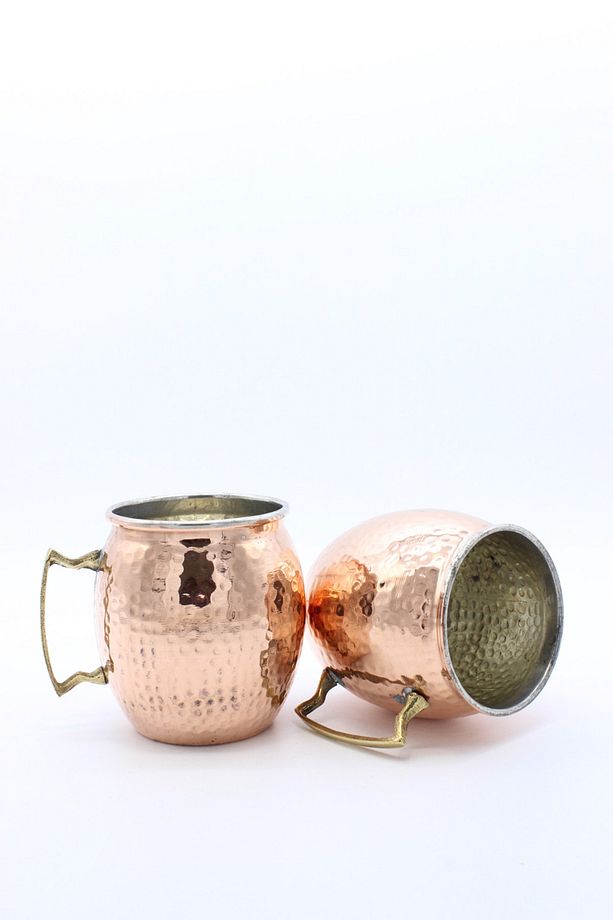El Dövmesi Bakır Kupa Bardak Moscow Mule - 4