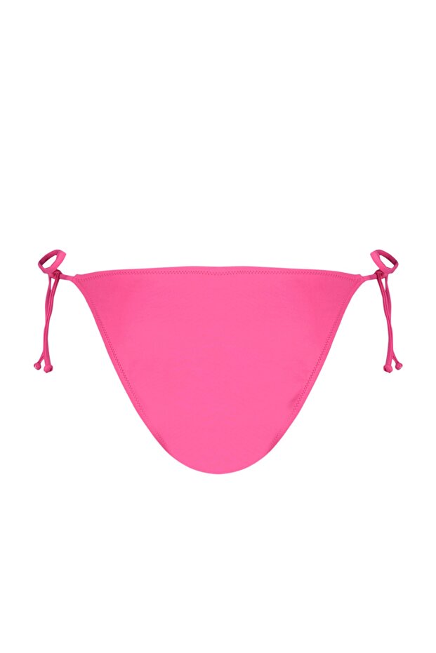 Fuşya Bağlamalı Normal Paça Bikini Altı TBESS23BA00290 - 8