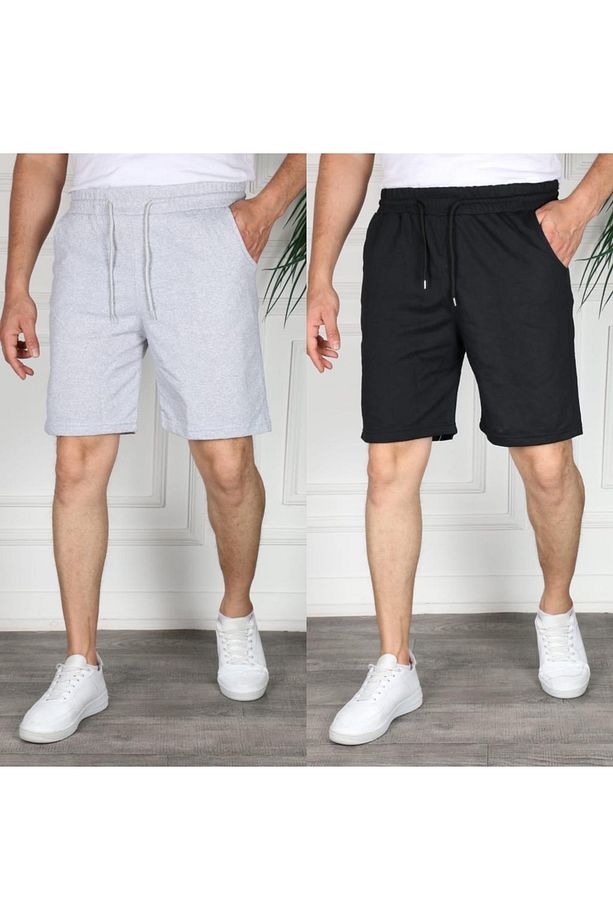 2'li Paket Bermuda Şort - 1