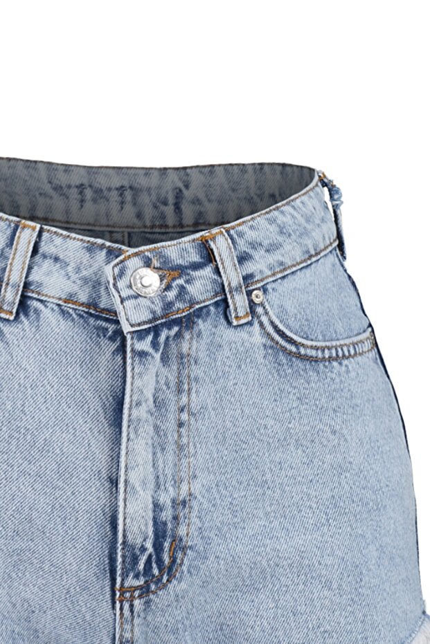 Mavi Denim Plaj Mini Yüksek Bel Şort & Bermuda TBESS23SR00030 - 7