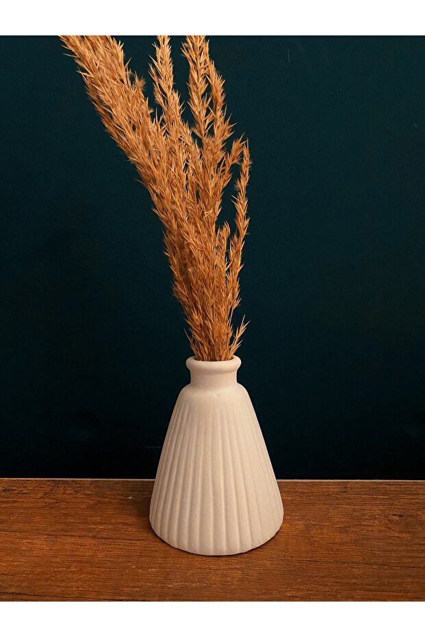 Konik Vazo Beyaz - 1