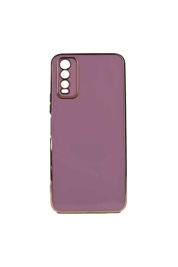 Vivo Y11S Case Glossy Edge Bark Cover with Camera Protection