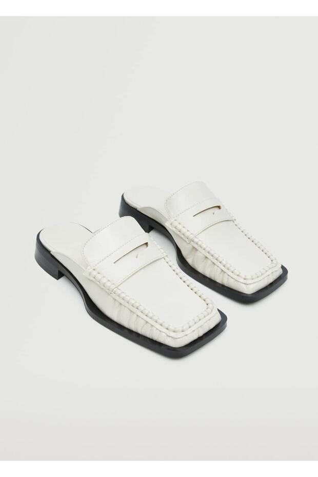 Arkası Açık Loafer Ayakkabı - 1