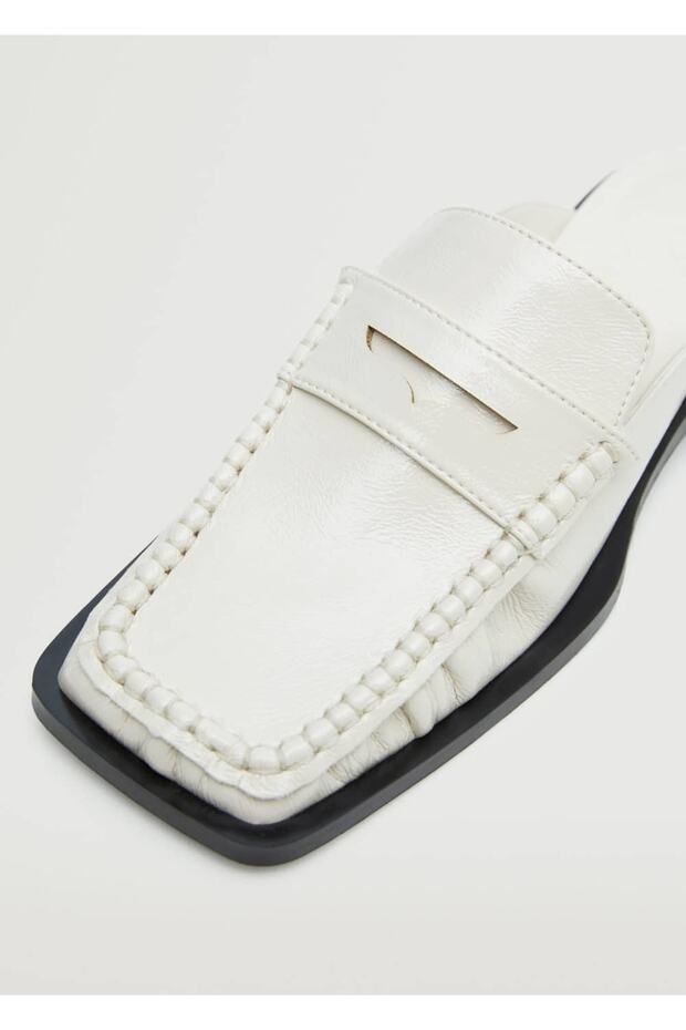 Arkası Açık Loafer Ayakkabı - 5