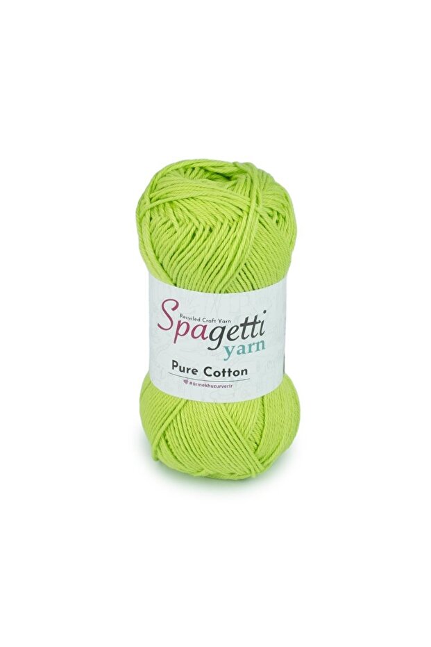 Pure Cotton Pistachio Green Hand Knitting Yarn