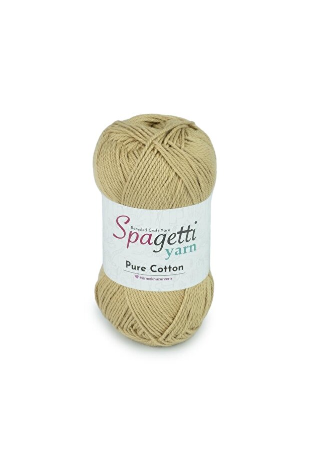 Pure Cotton Milk Coffee Hand Knitting Yarn