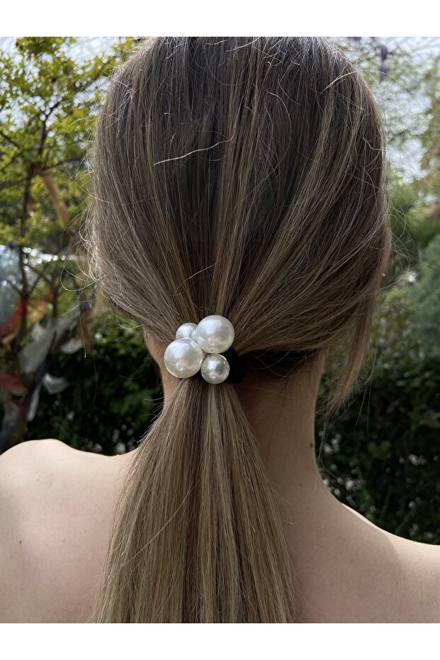 Pearl Stylish Elastic Buckle - Pearl Buckle
