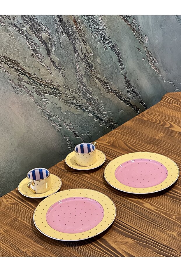 Elit Pasta -kahve Seti - 3