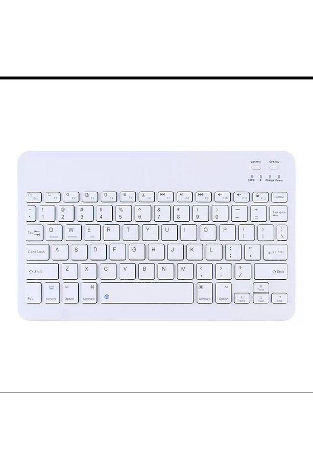 Samsung Galaxy Tab S2 T810 T815 T817 Uyumlu Bluetooth Kablosuz Q Klavye - 1