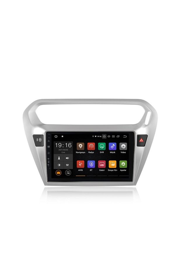 Peugeot 301-citroen C-elysee Uyumlu Android 10 Carplay Multimedya Ekran Navigasyon Oem 4+64 Nav-9975 - 1