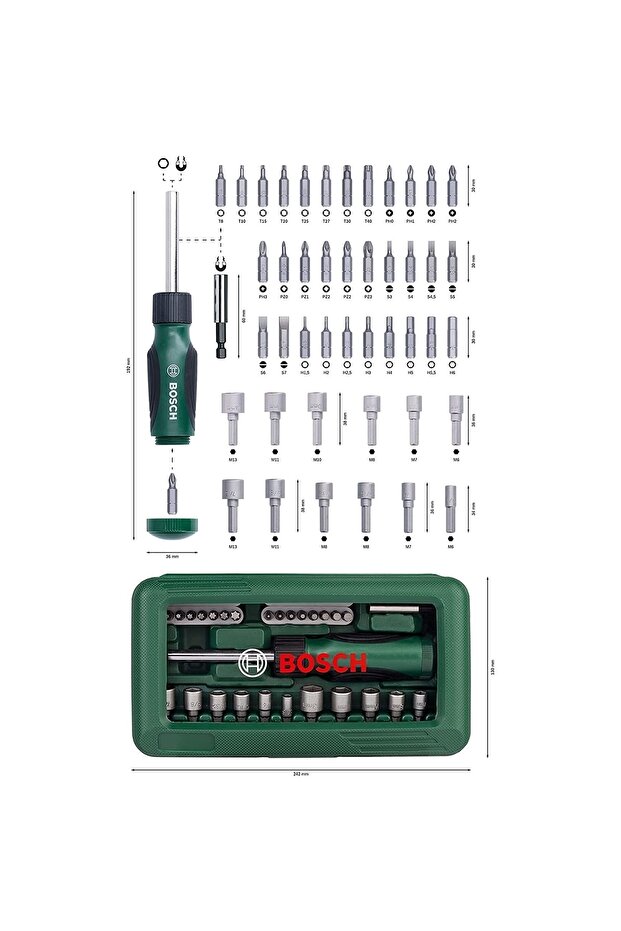 46 Parça Tornavida Seti - 1