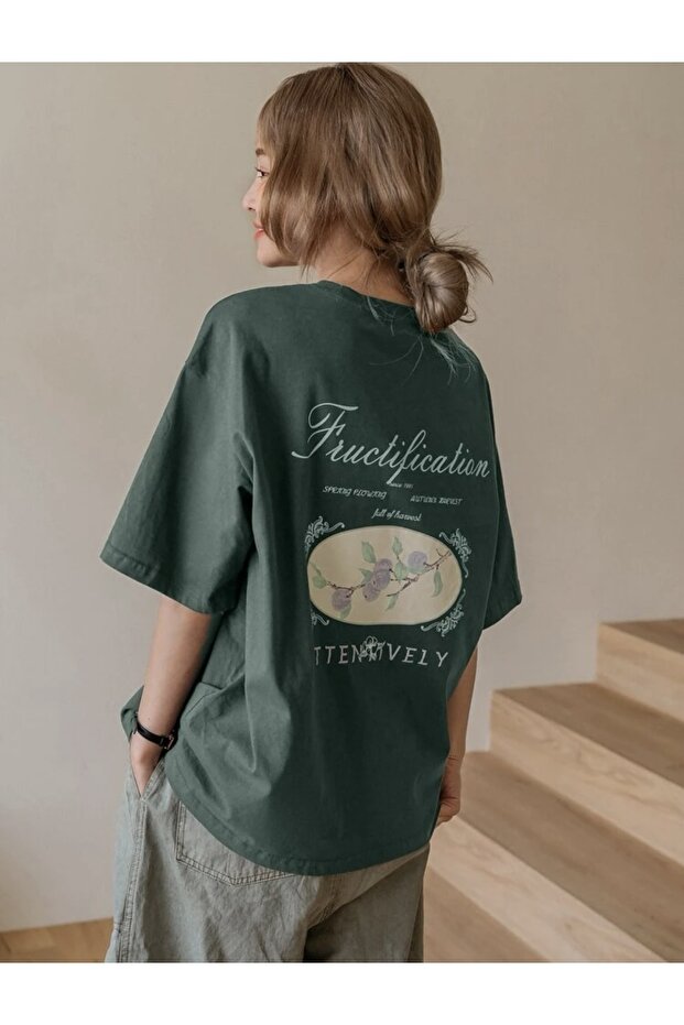 Oversıze Baskılı Tısort - 2