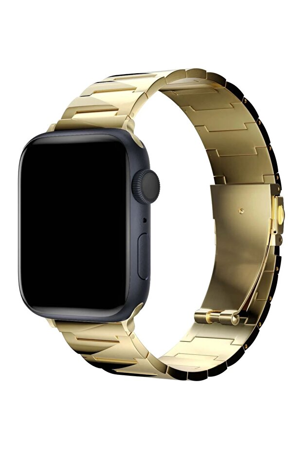 Apple Watch 2/3/4/5/6/7/8/se/ultra Stainless Three-Piece Metal Band 42-44-45-49 Mm Compatible - 4