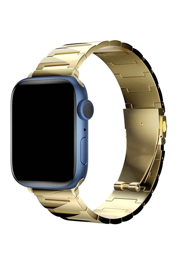 Apple Watch 2/3/4/5/6/7/8/se/ultra Stainless Three-Piece Metal Band 42-44-45-49 Mm Compatible - 6