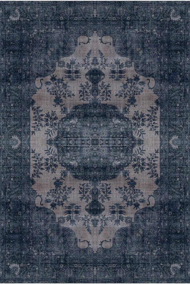 Mira Ar 2100 Vintage Classic Navy Blue Carpet