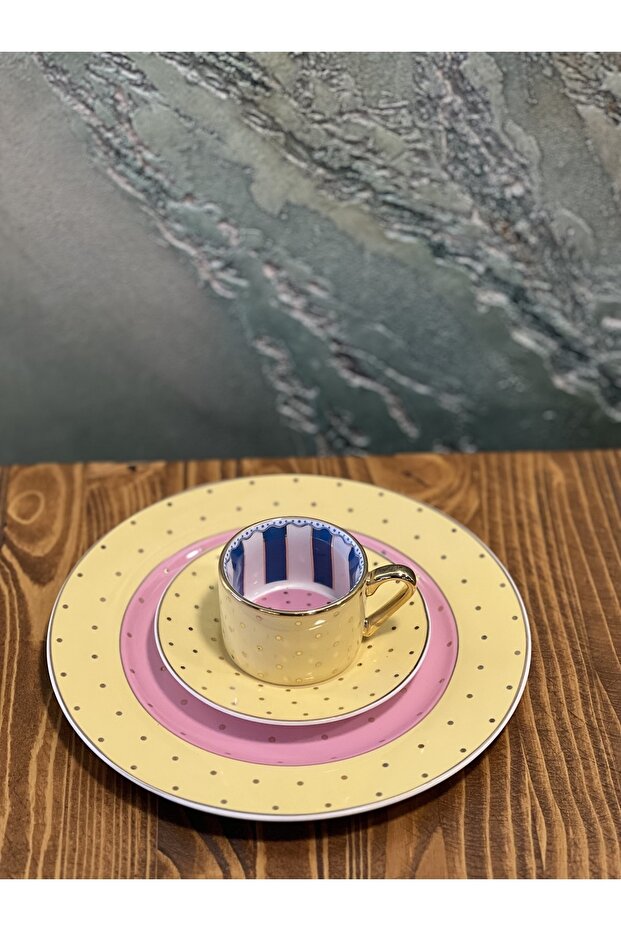 Elit Pasta -kahve Seti - 4