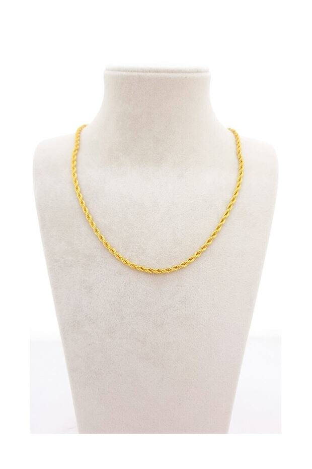 Women's Gold Twist Necklace