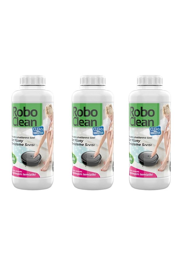 Roboclean Robot Süpürge Zemin Temizleyicisi 3x 1000 ml (ROBOT SÜPÜRGE DETERJANI) - 1