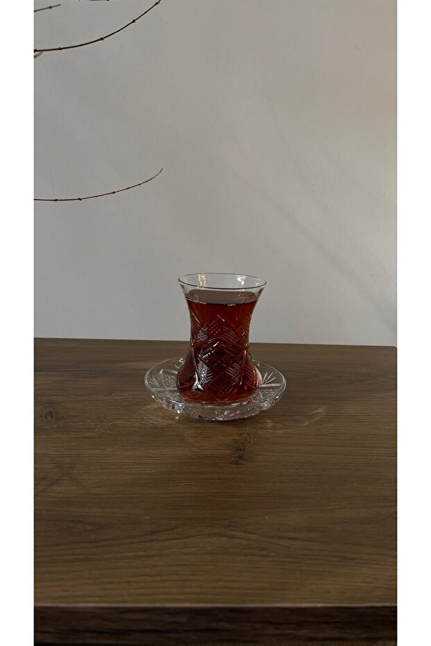 طقم شاي بنمط عين كريستال