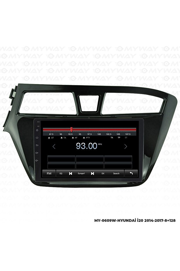 Hyundai I20 Android Multimedya 4gb Ram Carplay Navigasyon Ekran - Myway - 1
