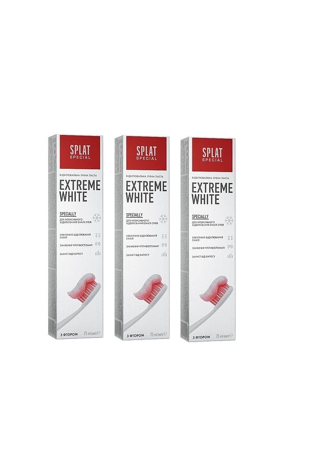 Extreme White Diş Macunu 75 ml * 3 Adet - 1