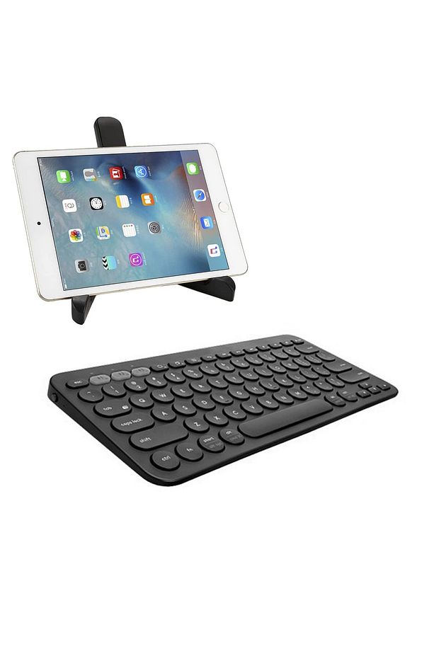 Lenovo Tab 4 E8 Tb-8304f Tb-8304l Için Bluetooth Klavye + Tablet Standı - Al8105 Uyumlu - 1