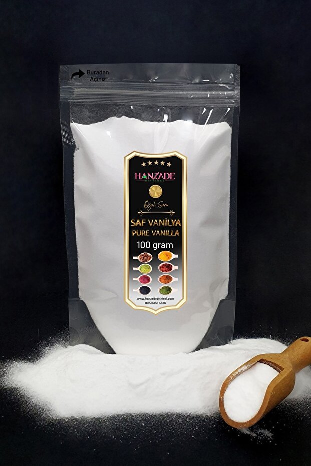 Saf Vanilya Şekersiz 100 Gr - 1