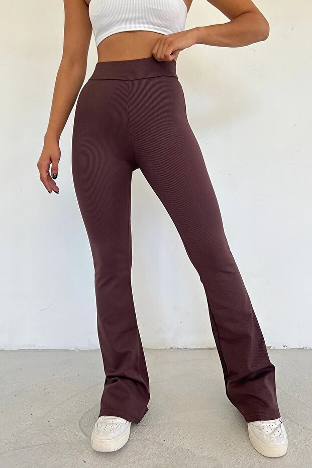 Women's Ribbed Spanish Leg Tights