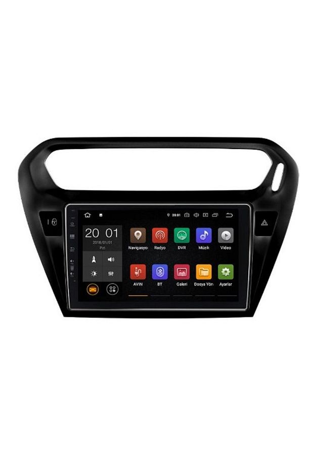 Peugeot 301- Citroen C-elysee Android 10 Carplayli Navigasyon Multimedya Ekran 4+64 Ram Hdd Nav-9975 - 1